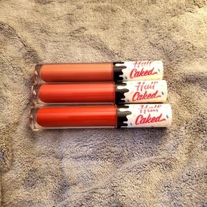 BNIB Half Caked Game Changer Lip Fondant Trio